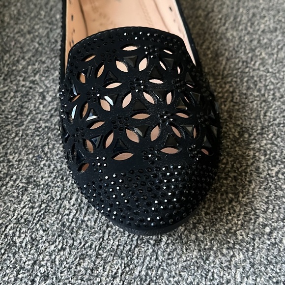 NWT Black Flats Sz 8 - Picture 6 of 7